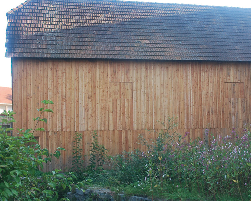 Steirische Schalung sägerau